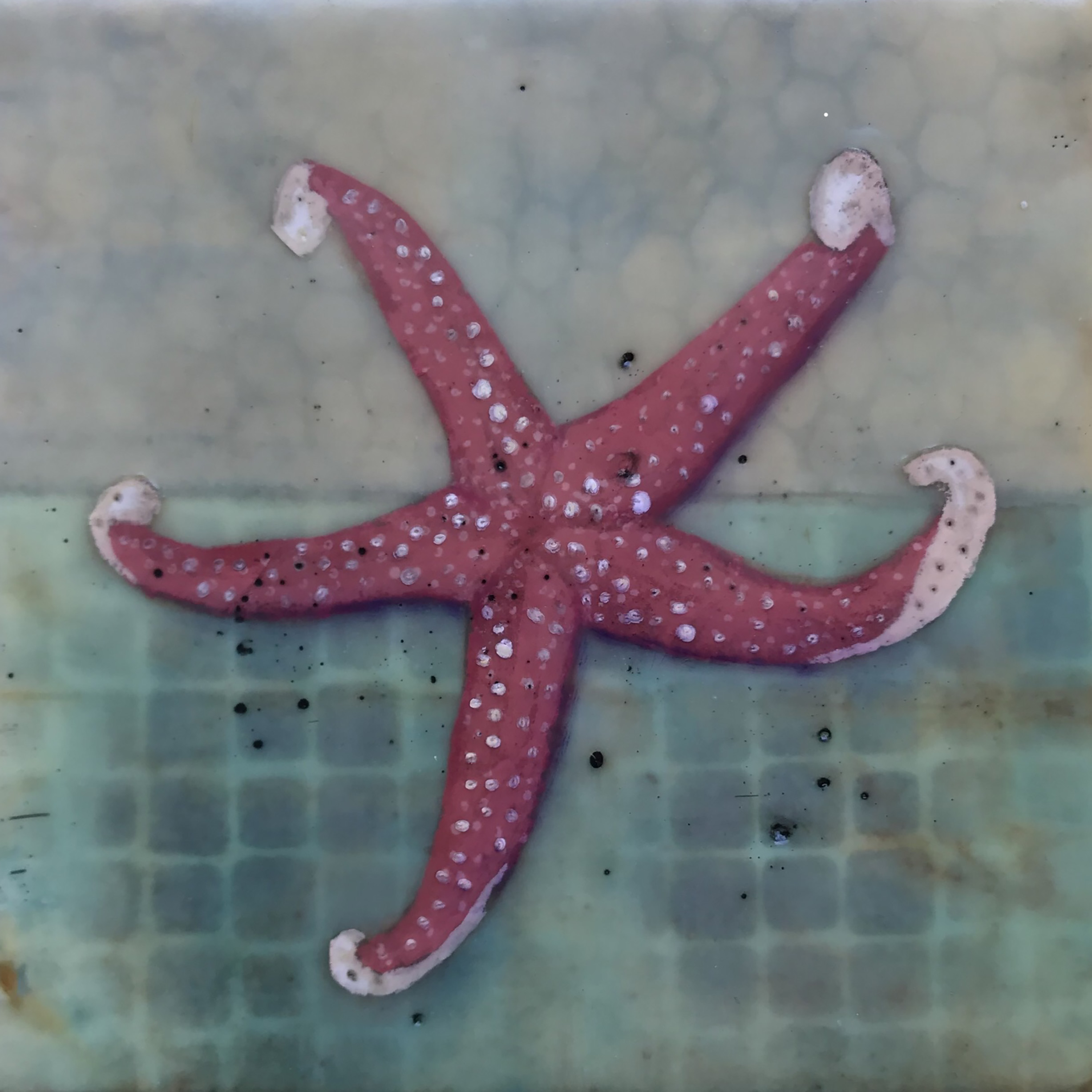 Encaustic On Wood Panel – Open Studios Tour